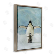 Stellar Studio | Penguin Family Painting