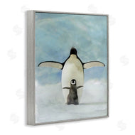 Stellar Studio | Penguin Family Painting