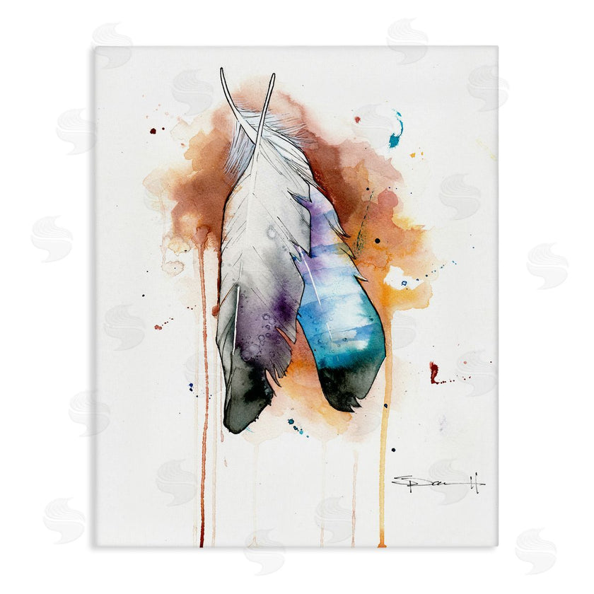 Sean Parnell | Bird Feathers Abstract