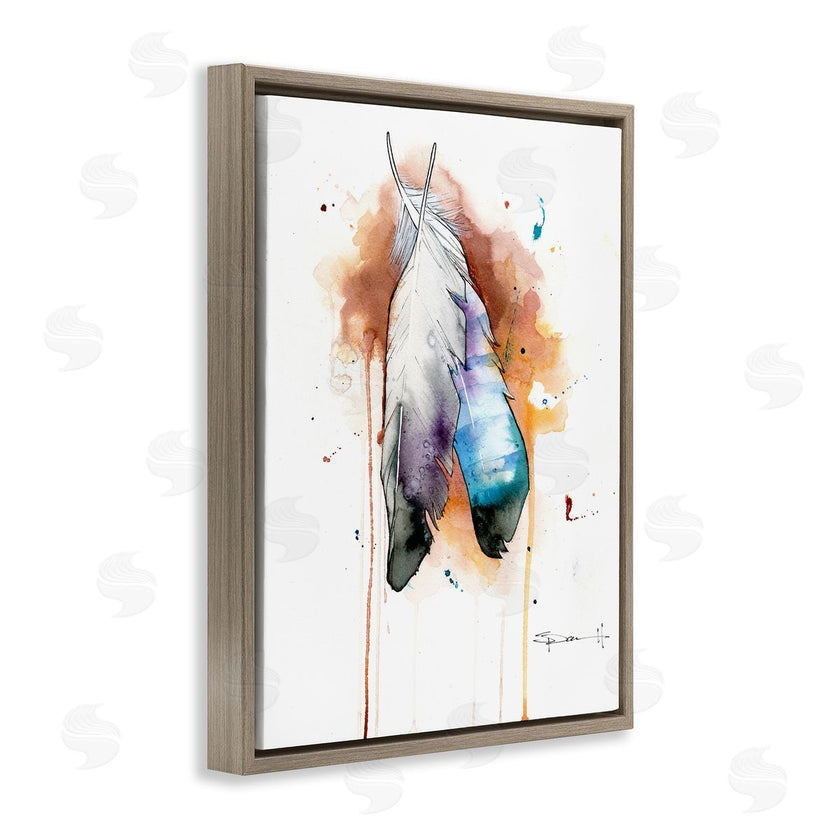 Sean Parnell | Bird Feathers Abstract