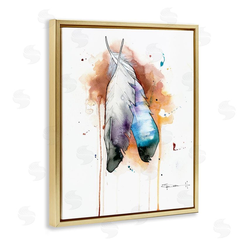 Sean Parnell | Bird Feathers Abstract