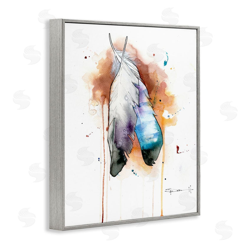 Sean Parnell | Bird Feathers Abstract