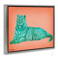 Karen Dreyfus | Cyan Pink Tiger
