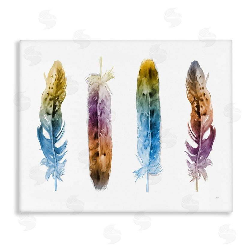 Patti Mann | Feathers In Watercolor
