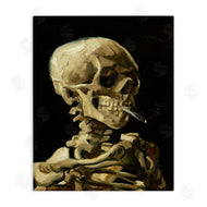 Vincent Van Gogh | Skull with Burning Cigarette