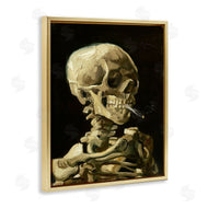 Vincent Van Gogh | Skull with Burning Cigarette