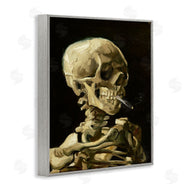 Vincent Van Gogh | Skull with Burning Cigarette