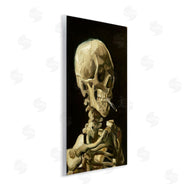 Vincent Van Gogh | Skull with Burning Cigarette