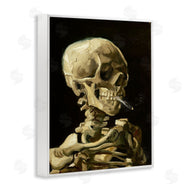 Vincent Van Gogh | Skull with Burning Cigarette