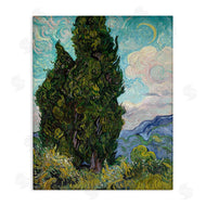 Vincent Van Gogh | Cypresses, 1889 Classical Painting