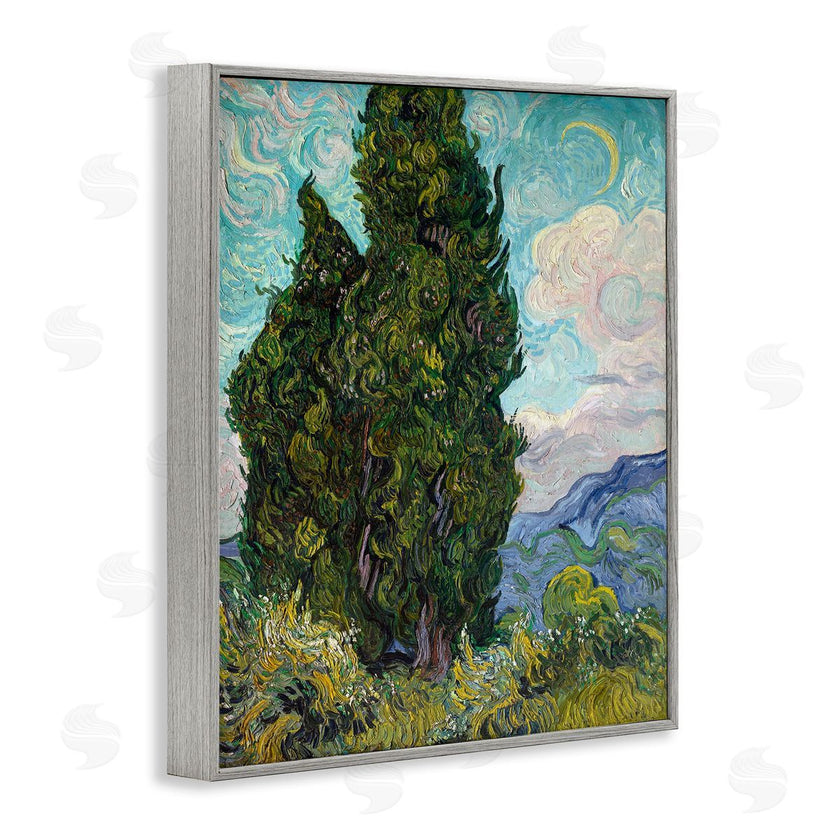 Vincent Van Gogh | Cypresses, 1889 Classical Painting