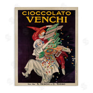 Marcello Dudovich | Cioccolato Venchi Vintage Poster
