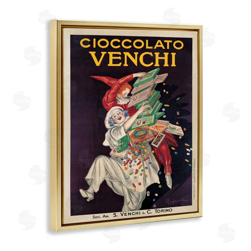 Marcello Dudovich | Cioccolato Venchi Vintage Poster