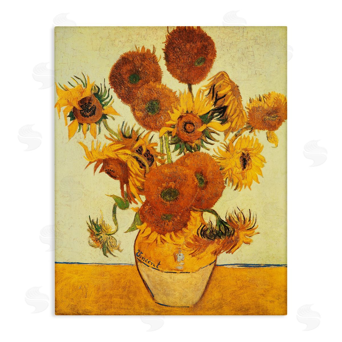 Girasoli Sunflowers Classic Painting Canvas Wall Art, Home Decor by Vincent Van Gogh