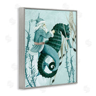 Grace Popp | Sea Santa Ocean Christmas Holiday