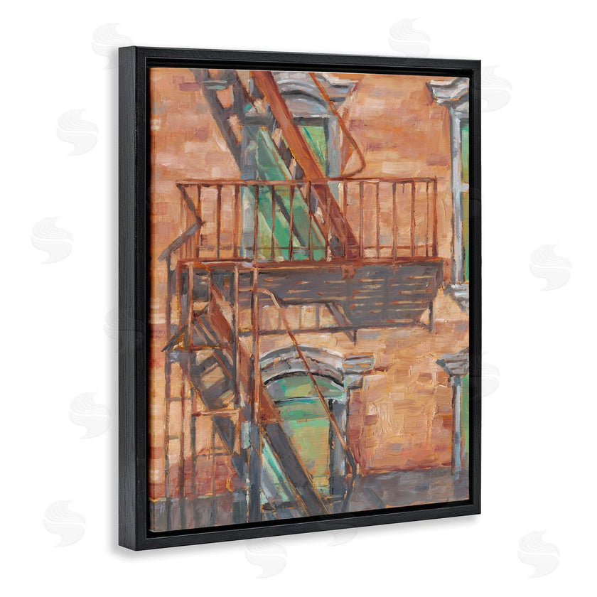 Ethan Harper | Brick Building Fire Escape