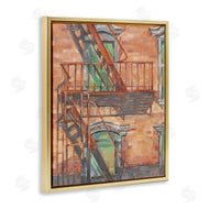Ethan Harper | Brick Building Fire Escape