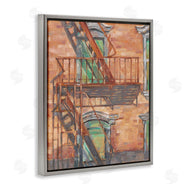 Ethan Harper | Brick Building Fire Escape