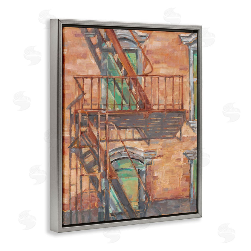 Ethan Harper | Brick Building Fire Escape