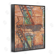 Ethan Harper | Brick Building Fire Escape