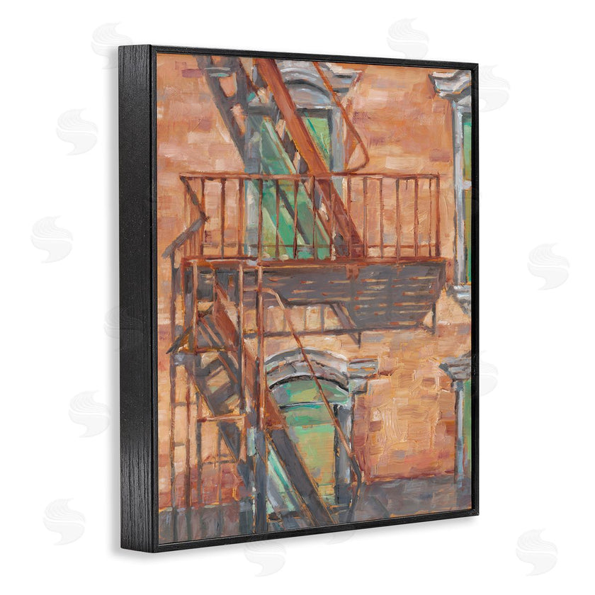 Ethan Harper | Brick Building Fire Escape