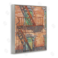 Ethan Harper | Brick Building Fire Escape