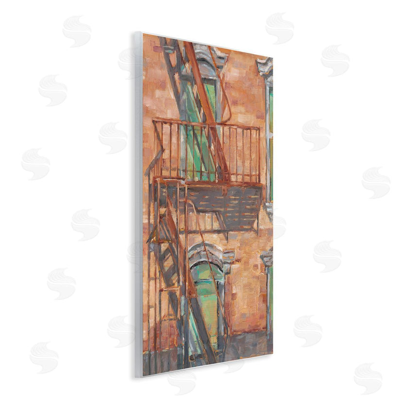 Ethan Harper | Brick Building Fire Escape