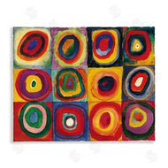 Wassily Kandinsky | Squares with Concentric Circ
