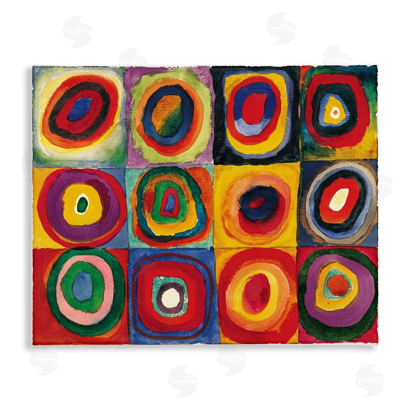 Wassily Kandinsky | Squares with Concentric Circ