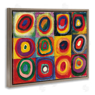 Wassily Kandinsky | Squares with Concentric Circ