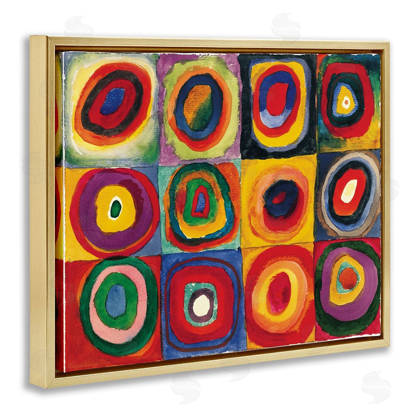 Wassily Kandinsky | Squares with Concentric Circ