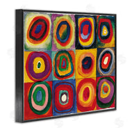 Wassily Kandinsky | Squares with Concentric Circ