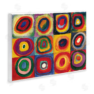 Wassily Kandinsky | Squares with Concentric Circ