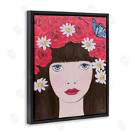 Sally B | Flower Headdress Female Portrait