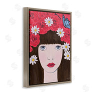 Sally B | Flower Headdress Female Portrait