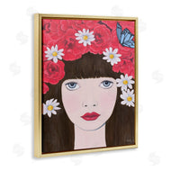 Sally B | Flower Headdress Female Portrait