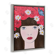 Sally B | Flower Headdress Female Portrait