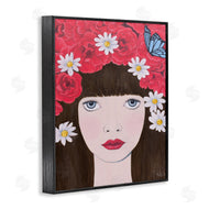 Sally B | Flower Headdress Female Portrait