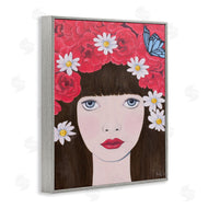 Sally B | Flower Headdress Female Portrait