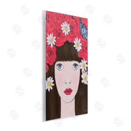 Sally B | Flower Headdress Female Portrait