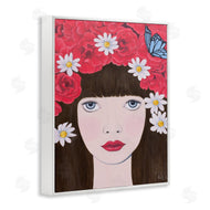 Sally B | Flower Headdress Female Portrait