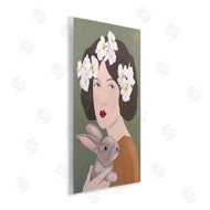 Sally B | Woman And Rabbit Floral