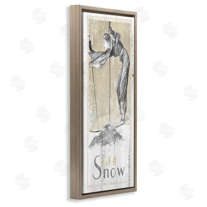 The Saturday Evening Post | Let It Snow Vintage Skiing