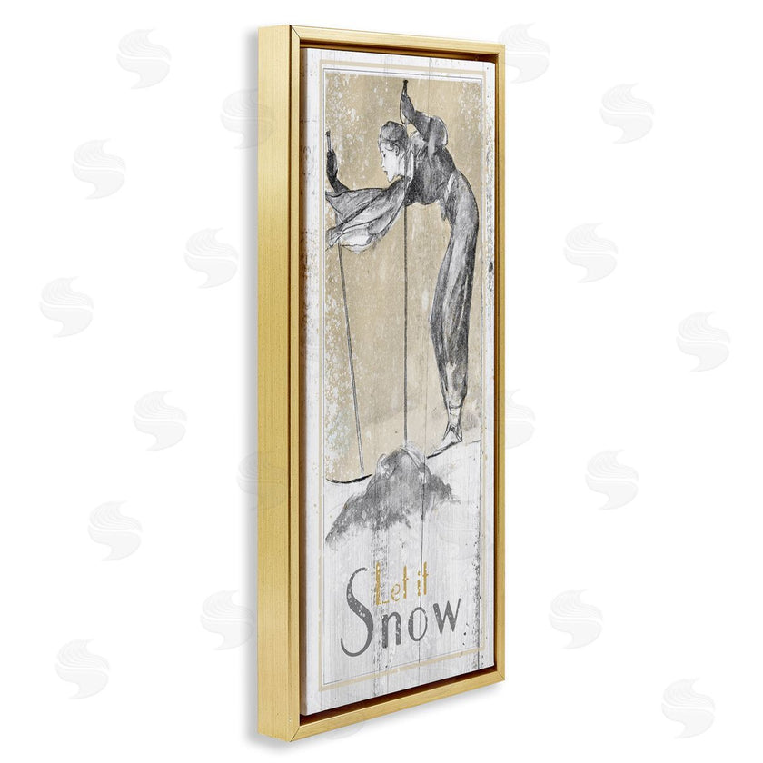 The Saturday Evening Post | Let It Snow Vintage Skiing