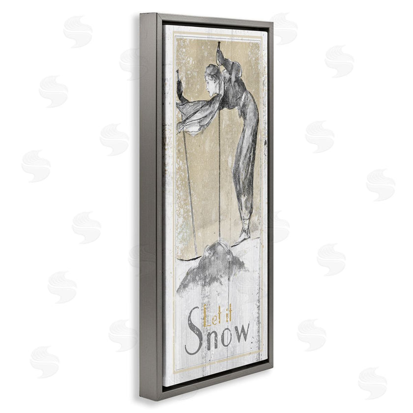 The Saturday Evening Post | Let It Snow Vintage Skiing