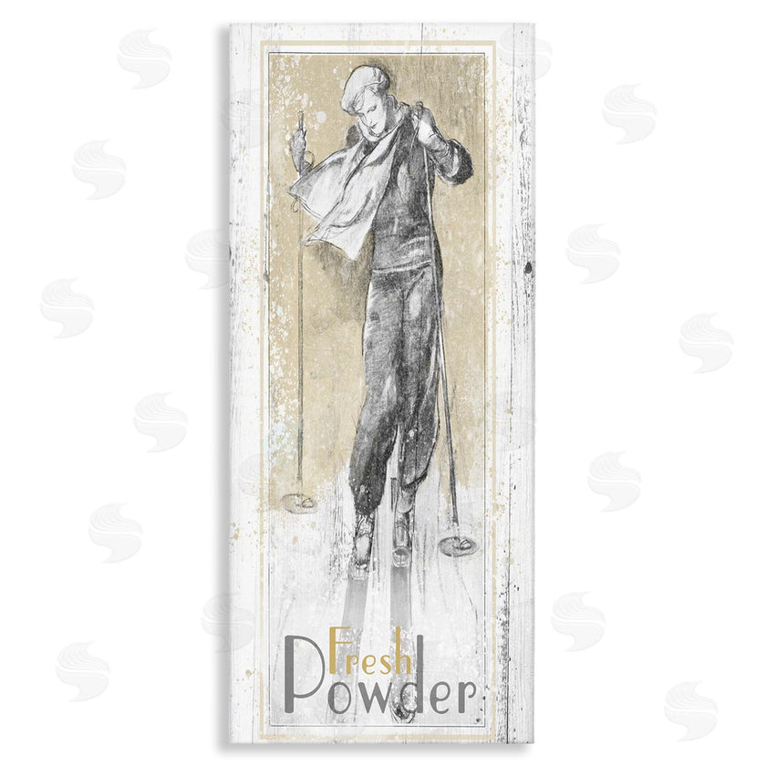 The Saturday Evening Post | Fresh Powder Vintage Skiing