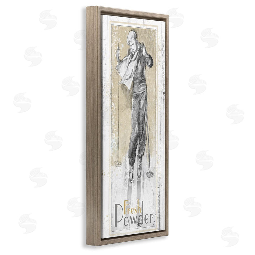 The Saturday Evening Post | Fresh Powder Vintage Skiing