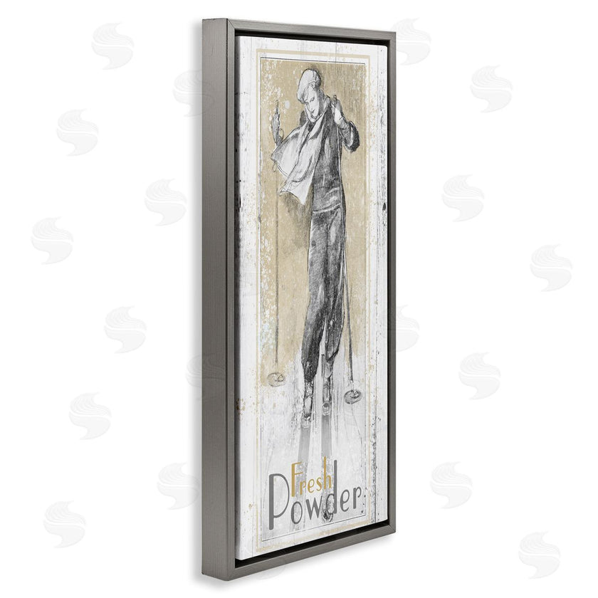 The Saturday Evening Post | Fresh Powder Vintage Skiing