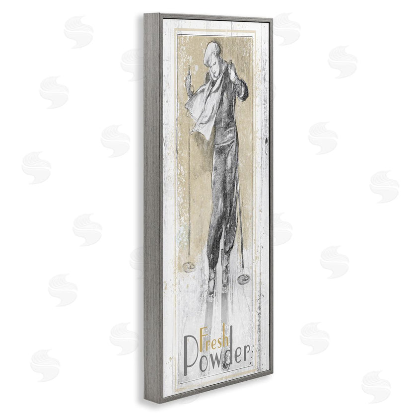 The Saturday Evening Post | Fresh Powder Vintage Skiing