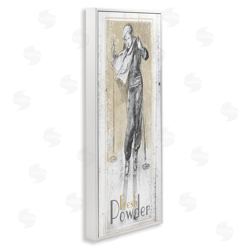 The Saturday Evening Post | Fresh Powder Vintage Skiing